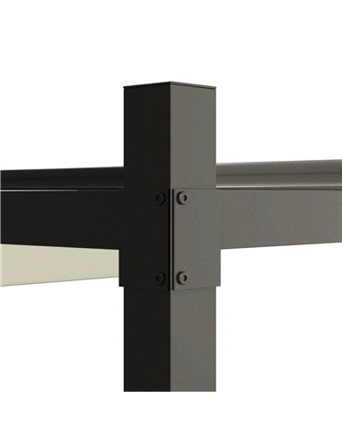 Outsunny 3 x 3(m) Garden Pergola with Retractable Roof and Magnetic Fixture, Outdoor Gazebo Pergola Kit Sun Shade Canopy, UPF30+