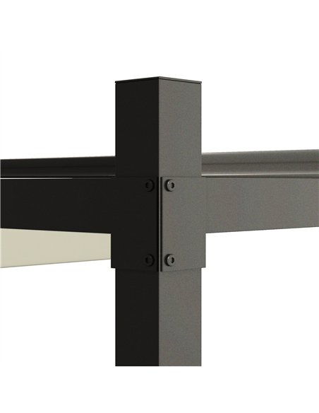 Outsunny 3 x 3(m) Garden Pergola with Retractable Roof and Magnetic Fixture, Outdoor Gazebo Pergola Kit Sun Shade Canopy, UPF30+ - pic 118883 | FastDaddyshop