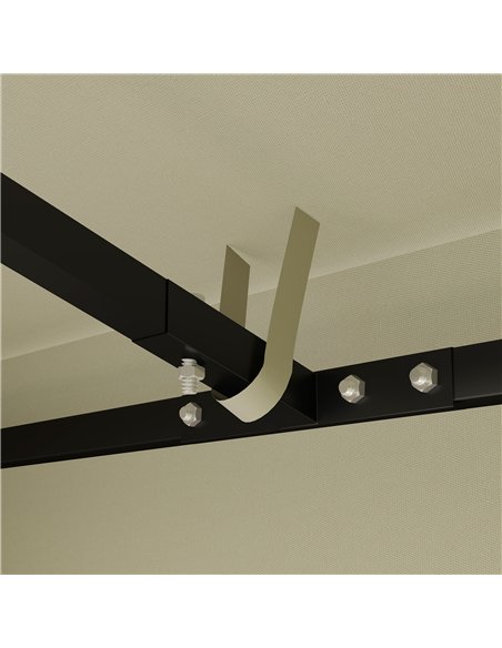 Outsunny 3 x 3(m) Gazebo Frame Replacement - Cream - pic 118954 | FastDaddyshop