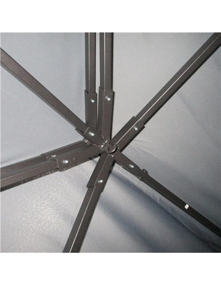 Outsunny 3 x 4m Aluminium Garden Gazebo, Marquee Canopy Shelter Pavilion Party Tent with Nets and Curtains for Garden and Deck,  - pic 118982 | FastDaddyshop