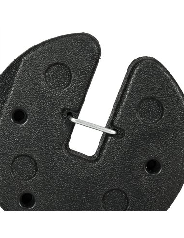 Outsunny Gazebo Weights Set of 16, 48KG Weights for Gazebo Legs with Reinforce Pins and Carry Belt, for Gazebos Shelters Marquee