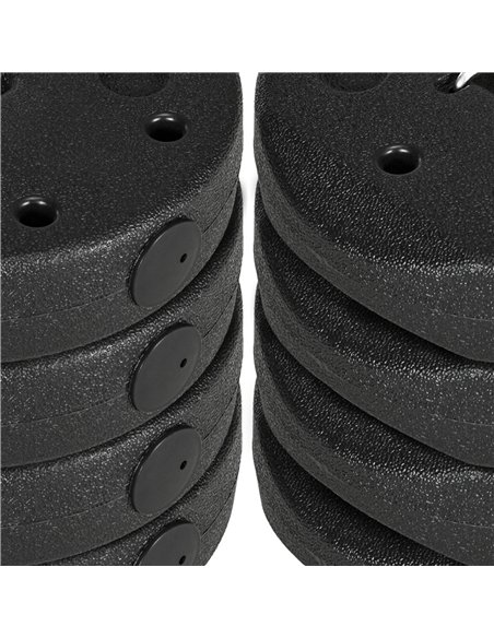 Outsunny Gazebo Weights Set of 16, 48KG Weights for Gazebo Legs with Reinforce Pins and Carry Belt, for Gazebos Shelters Marquee - pic 119045 | FastDaddyshop