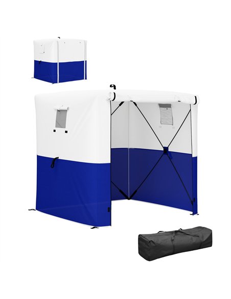 Outsunny 2 x 2m Pop-Up Gazebo, with Accessories - Dark Blue - pic 119253 | FastDaddyshop