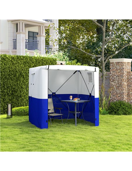 Outsunny 2 x 2m Pop-Up Gazebo, with Accessories - Dark Blue - pic 119254 | FastDaddyshop