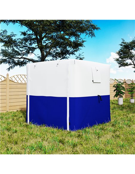 Outsunny 2 x 2m Pop-Up Gazebo, with Accessories - Dark Blue - pic 119260 | FastDaddyshop