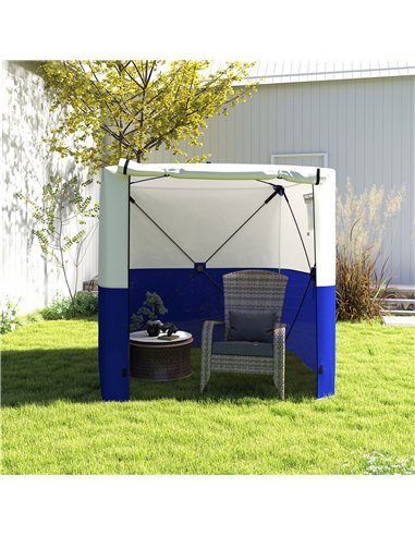 Outsunny 2 x 2m Pop-Up Gazebo, with Accessories - Dark Blue