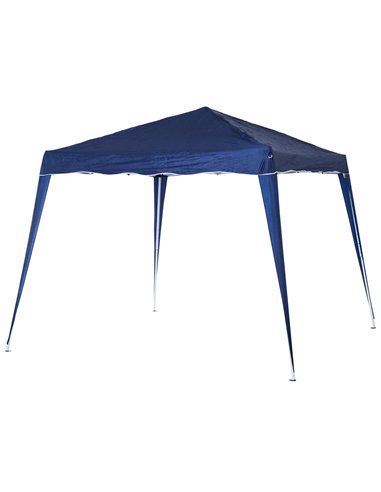 Outsunny 3 M x 3 M Base/ 2.5 M x 2.5 M Top Pop Up Gazebo with Carry Bag, Height Adjustable Slant Leg Party Tent Instant Event Sh