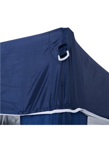 Outsunny 3 M x 3 M Base/ 2.5 M x 2.5 M Top Pop Up Gazebo with Carry Bag, Height Adjustable Slant Leg Party Tent Instant Event Sh