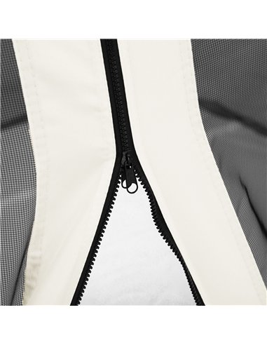 Outsunny 302 x 207cm Universal Replacement Mesh Sidewall Netting for Gazebos and Canopy Tents, (Sidewall Only) White