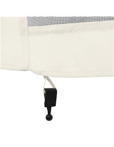 Outsunny 302 x 207cm Universal Replacement Mesh Sidewall Netting for Gazebos and Canopy Tents, (Sidewall Only) White