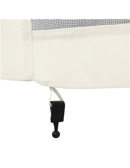 Outsunny 302 x 207cm Universal Replacement Mesh Sidewall Netting for Gazebos and Canopy Tents, (Sidewall Only) White - pic 119441 | FastDaddyshop