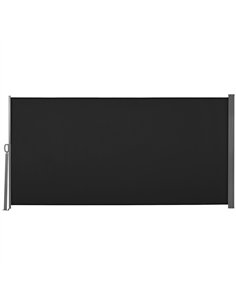 Outsunny Retractable Sun Side Awning Screen Fence Patio Garden Wall Balcony Screening Panel Outdoor Blind Privacy Divider (3x1.6