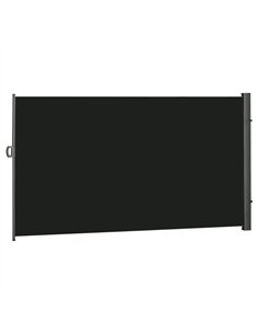 Outsunny Retractable Sun Side Awning Screen Fence Patio Garden Wall Balcony Screening Panel Outdoor Blind Privacy Divider (3x2M,