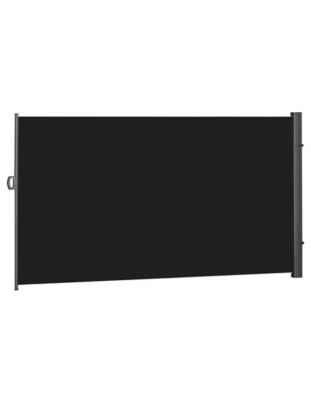 Outsunny Retractable Sun Side Awning Screen Fence Patio Garden Wall Balcony Screening Panel Outdoor Blind Privacy Divider (3x2M, - pic 119577 | FastDaddyshop