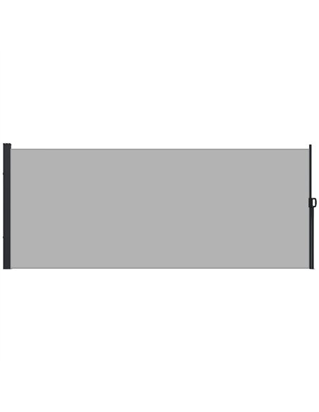 Outsunny 400 x x 160cm Retractable Side Awning - Light Grey - pic 119586 | FastDaddyshop