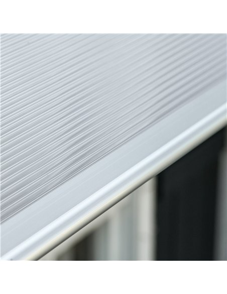 Outsunny Front Door Canopy, Outdoor Awning, 200 x 96cm Rain Shelter for Window, Porch and Front/Back Door, Clear - pic 119603 | FastDaddyshop