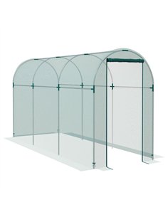 Outsunny 360 x 120cm Mini Polytunnel Greenhouse