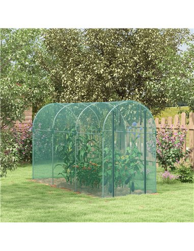 Outsunny 360 x 120cm Mini Polytunnel Greenhouse