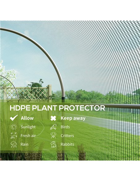 Outsunny 360 x 120cm Mini Polytunnel Greenhouse - pic 119769 | FastDaddyshop