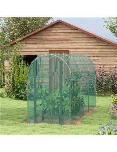 Outsunny 360 x 120cm Mini Polytunnel Greenhouse