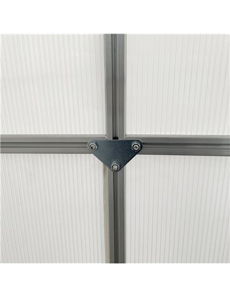 Outsunny 190 x 190cm Walk-In Polycarbonate Greenhouse - pic 119990 | FastDaddyshop