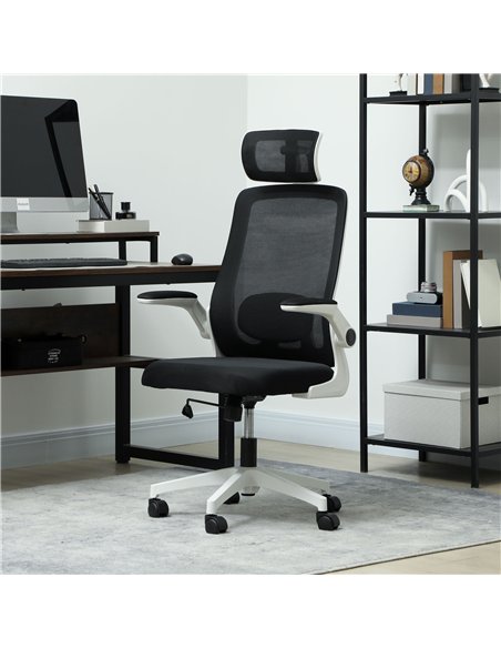HOMCOM Multi-Adjust Office Chair - Black - pic 120343 | FastDaddyshop