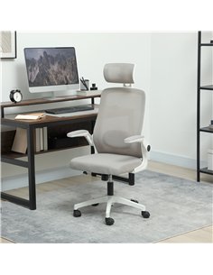 HOMCOM Multi-Adjust Office Chair - Grey 2