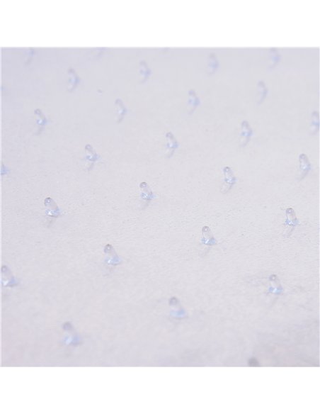 HOMCOM Office Carpet Protector Chair Mat Clear Spike Non Slip Studs Frosted Lipped - pic 120430 | FastDaddyshop