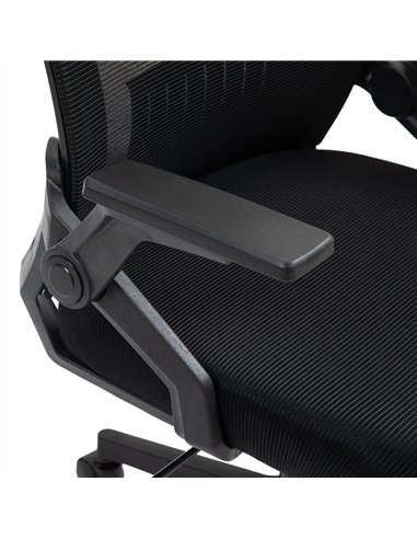 Vinsetto Office Chair, with Lumbar Support - Black