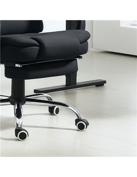Vinsetto Heated 6 Points Vibration Massage Executive Office Chair Adjustable Swivel Ergonomic High Back Desk Chair Recliner with - pic 120575 | FastDaddyshop