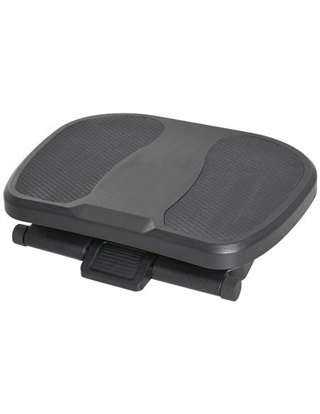 HOMCOM 0-30° Three-Height Under-Desk Support Footrest - Black - pic 120657 | FastDaddyshop