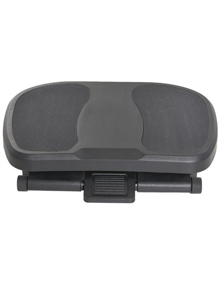 HOMCOM 0-30° Three-Height Under-Desk Support Footrest - Black - pic 120663 | FastDaddyshop