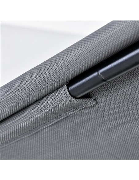 Outsunny 3 Seater Outdoor Garden Swing Chairs Thick Padded Seat Hammock Canopy Porch Patio Bench Bed - Grey - pic 12135 | FastDaddyshop