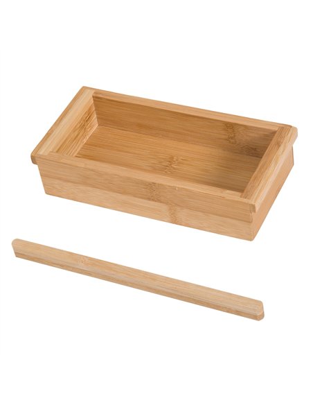 HOMCOM Extendable Bamboo Bathtub Shelf Rack Bath Caddy Tray Bathroom Storage, Set of 2 - pic 121843 | FastDaddyshop