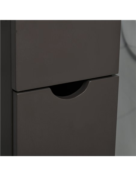 HOMCOM Tall Bathroom Cabinet, Freestanding Bathroom Storage Cabinet with 2-Tier Shelf and Drawers, Narrow Cupboard Storage Unit, - pic 121861 | FastDaddyshop