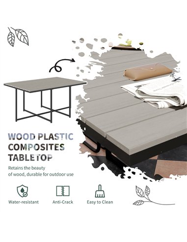 Outsunny 10 Seater Rattan Cube Garden Furniture Set, Rattan Dining Set with Cushions, Outdoor Dining Table and Chairs with 6 Arm