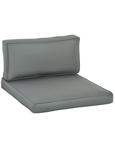 Outsunny Replacement Cushions for Rattan Furniture, 14 Piece Outdoor Seat Cushion Pad for Patio Conversation Set, 7 Seat Cushion