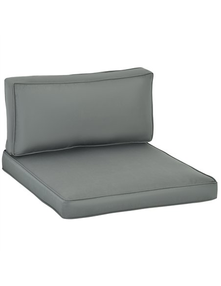 Outsunny Replacement Cushions for Rattan Furniture, 14 Piece Outdoor Seat Cushion Pad for Patio Conversation Set, 7 Seat Cushion - pic 122402 | FastDaddyshop