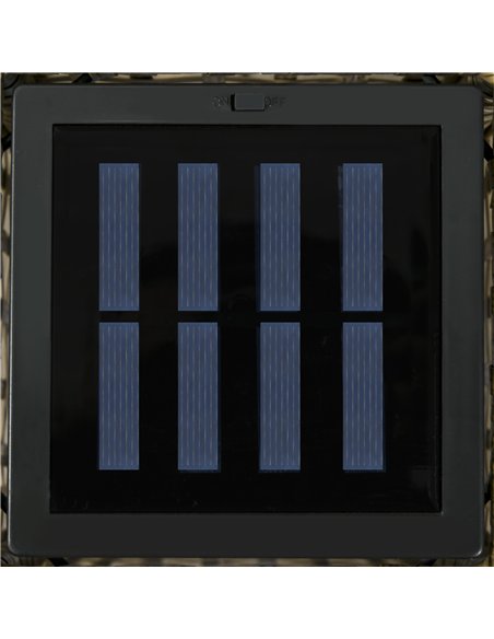 Outsunny Outdoor Rattan Solar Lantern, Brushed PE Wicker Patio Garden Lantern wtih Auto On/Off Solar Powered LED Lights for Indo - pic 122563 | FastDaddyshop