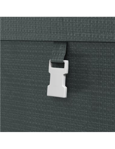Outsunny 179 x 120cm Temporary Garden Shed, with Accessories - Dark Grey