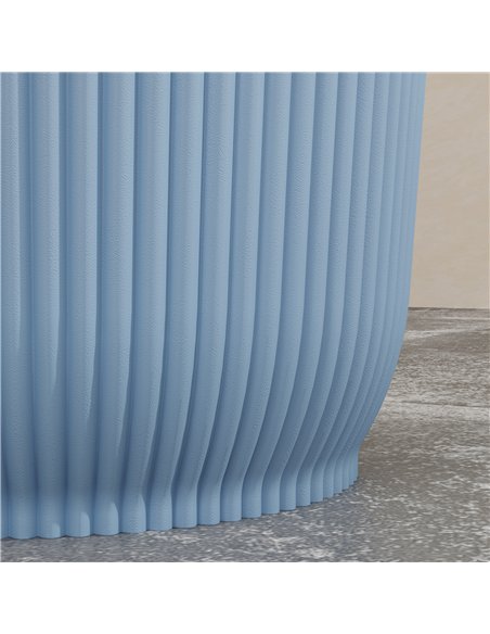 Outsunny Set of Two Ф22cm Planters - Blue - pic 123203 | FastDaddyshop