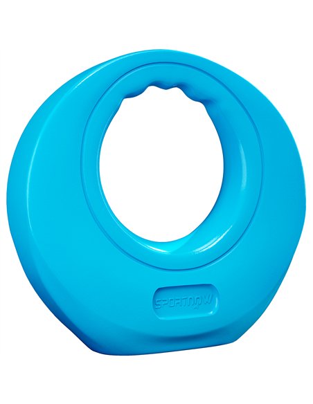 SPORTNOW 10kg Kettlebell, Soft Kettle Bell with Wide Handle for Home Gym, Weight Lifting, Strength Training, Light Blue - pic 123384 | FastDaddyshop