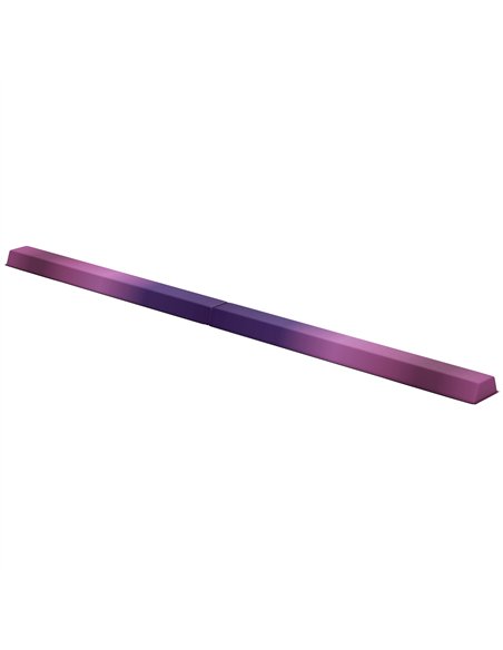 SPORTNOW 7.7ft Folding Gymnastics Beam, Floor Balance Beam for Kids with Anti-Slip Base, Gymnastics Equipment for Home, Purple - pic 123411 | FastDaddyshop