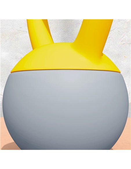 SPORTNOW Soft Kettlebell, 10kg Kettle Bell with Non-Slip Handle for Home Gym Weight Lifting and Strength Training, Yellow and Gr - pic 123517 | FastDaddyshop