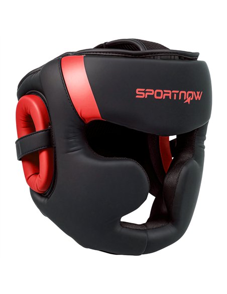 SPORTNOW Boxing Headguard, Boxing Headgear Helmet with Adjustable Strap for Full Face Protection for Kickboxing Sparring Martial - pic 123717 | FastDaddyshop