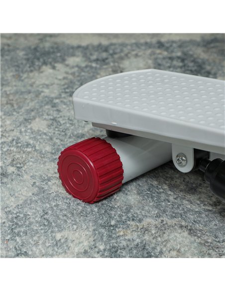 SPORTNOW Mini Stepper, Compact Step Machine Exerciser for Home Workout with LCD Monitor and Non-Slip Pedals, Grey - pic 123742 | FastDaddyshop