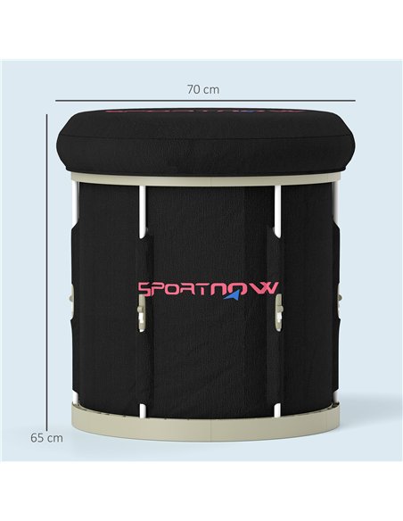 SPORTNOW Ice Bath Tub Outdoor, 210L Portable Cold Water Therapy Tub, Recovery Cold Plunge Pool with Lid, Cover and Carry Bag for - pic 123827 | FastDaddyshop