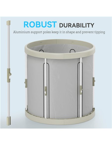 SPORTNOW Ice Bath Tub Outdoor, 210L Portable Cold Water Therapy Tub, Recovery Cold Plunge Pool with Lid, Cover and Carry Bag for - pic 123828 | FastDaddyshop