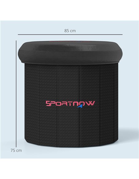 SPORTNOW Ice Bath Tub Outdoor, 300L Portable Cold Water Therapy Tub, Recovery Cold Plunge Pool with Lid, Cover and Carry Bag for - pic 123836 | FastDaddyshop