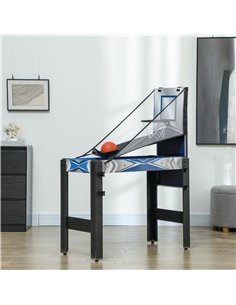 SPORTNOW 5 in 1 Multi Games Table Combo Sports Game Table for Kids, Mini Pool Table, Table Tennis Table, Hockey Table, Basketbal 2